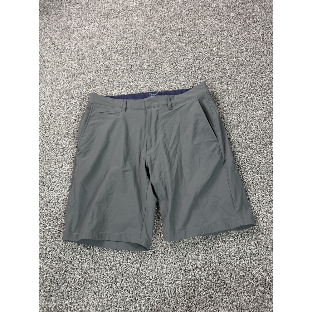 J.Crew Tech Chino Shorts Men's Size 32 Green